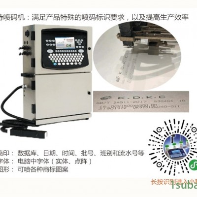 水泥袋生产批号打码喷码机