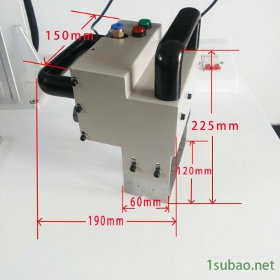 大挂车车架号编号制作专用气动打标机 手持式小型打码机河北邯郸