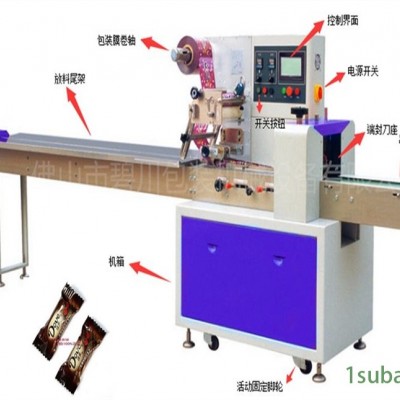 巧克力包装机白巧克力包装机黑巧克力包装机CY-320枕式包装机碧川厂家直销质量保证