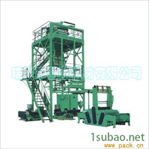 多层共挤(上吹旋转牵引式)包装薄膜吹膜机图1