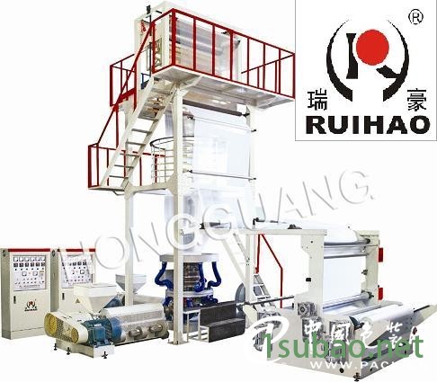 系列两层共挤旋转机头吹膜机组图2