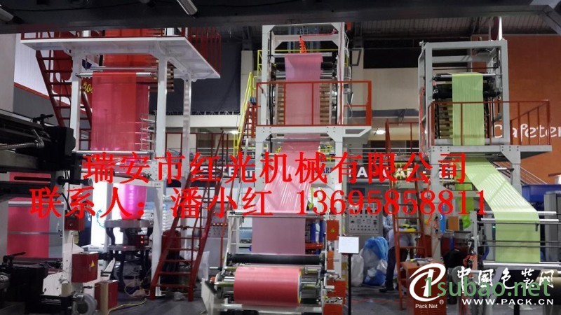 升降旋转机头吹膜机图2