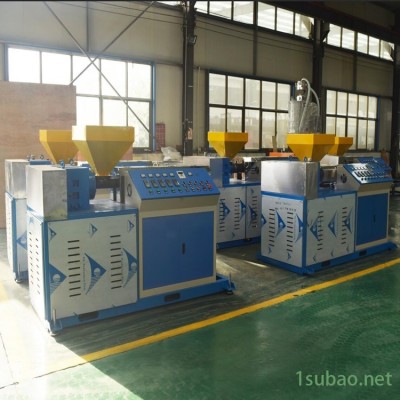 河北雙達 軟硬復合擠出機 單螺桿塑料擠出機 定制塑料擠出機 定期發(fā)貨