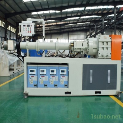 單螺桿大型橡膠片擠出機(jī) 河北雙達(dá) 小型橡膠擠出機(jī) 汽車密封條擠出機(jī) 廠家直銷