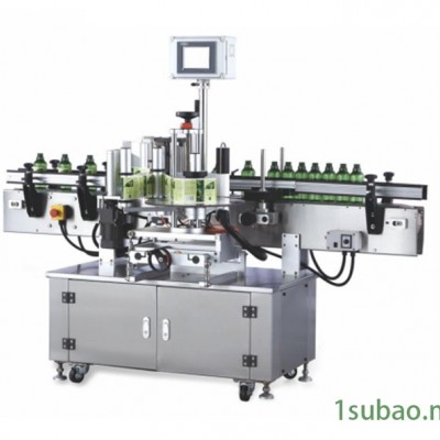 不干膠自動貼標機-樂善智能裝備-唐山出口不干膠貼標機