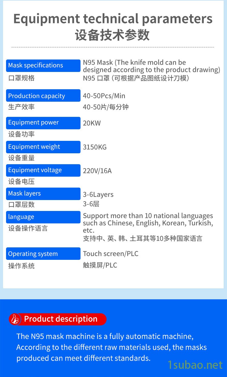 口罩机-天威赛利-平面口罩机图1