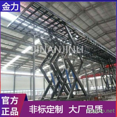 安庆100吨升降平台-金力机械实力厂家