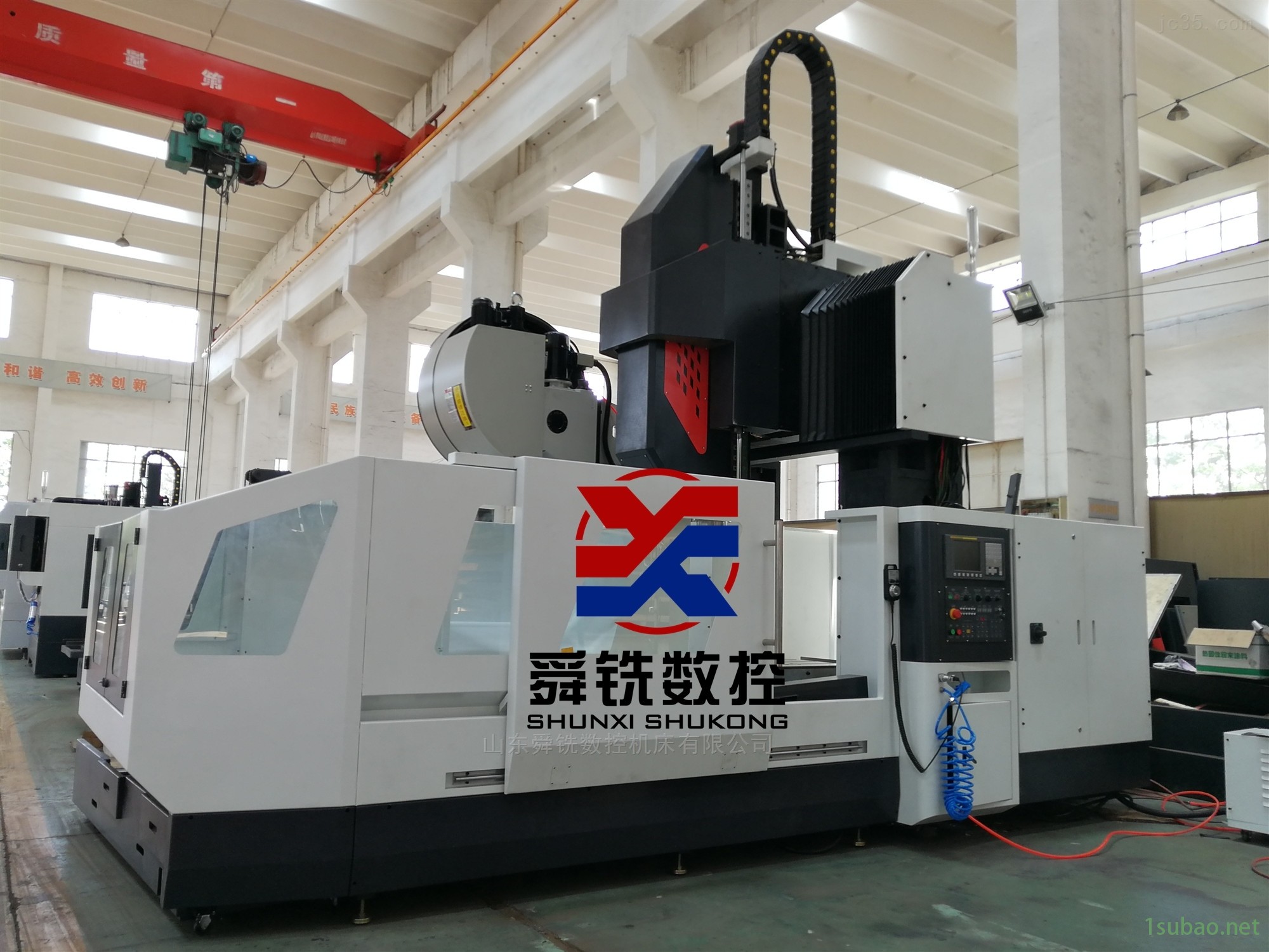 定梁龙门式数控铣床4轴龙门加工中心供应商图2