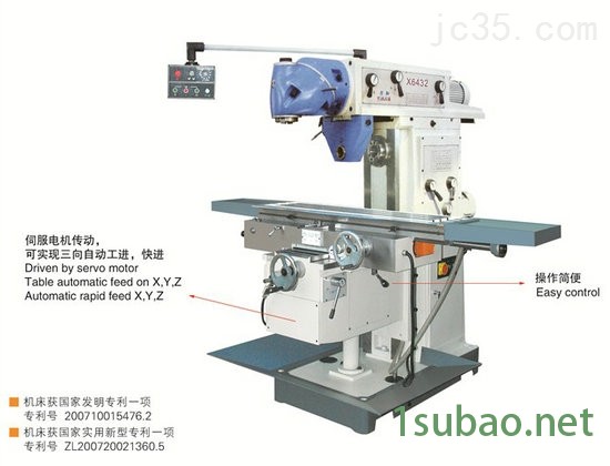 XL6430系列滑枕立式铣床山东有荣厂家热卖图2