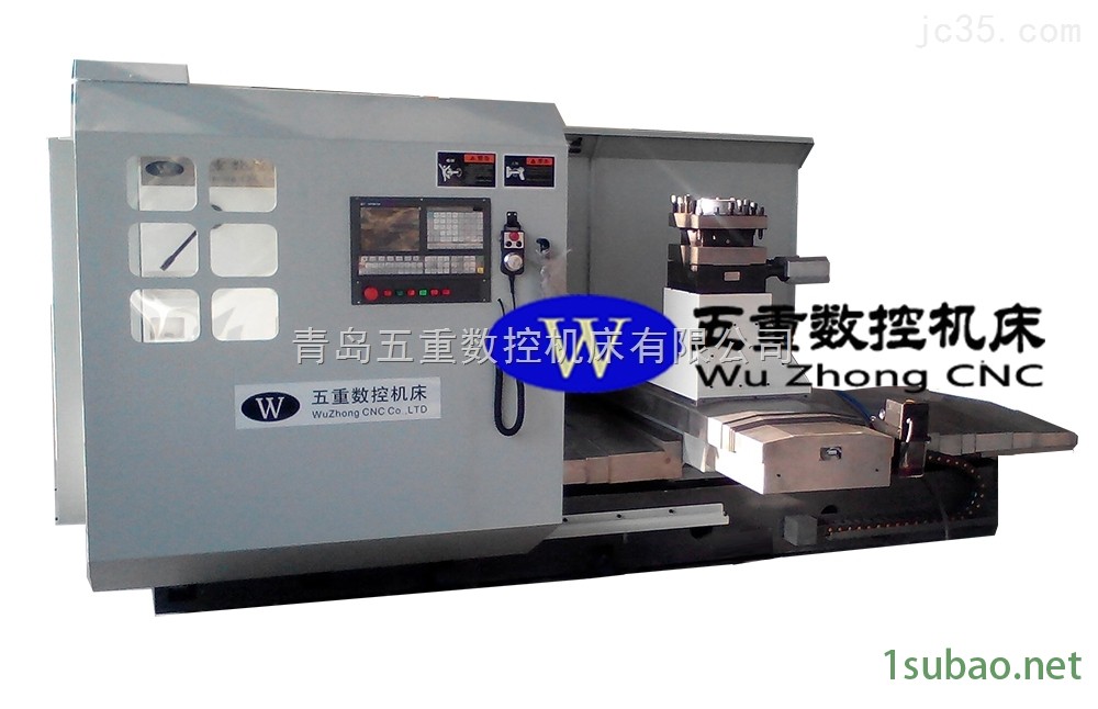CK64160数控端面车床（半防护），青岛五重数控机床图3