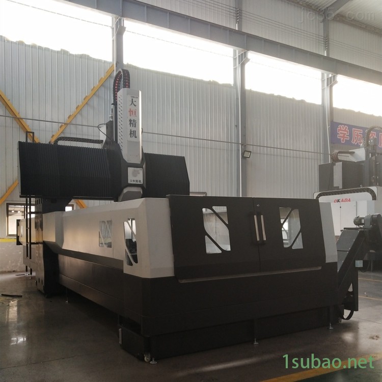 数控龙门铣床具有铣 镗 打孔等功能图2