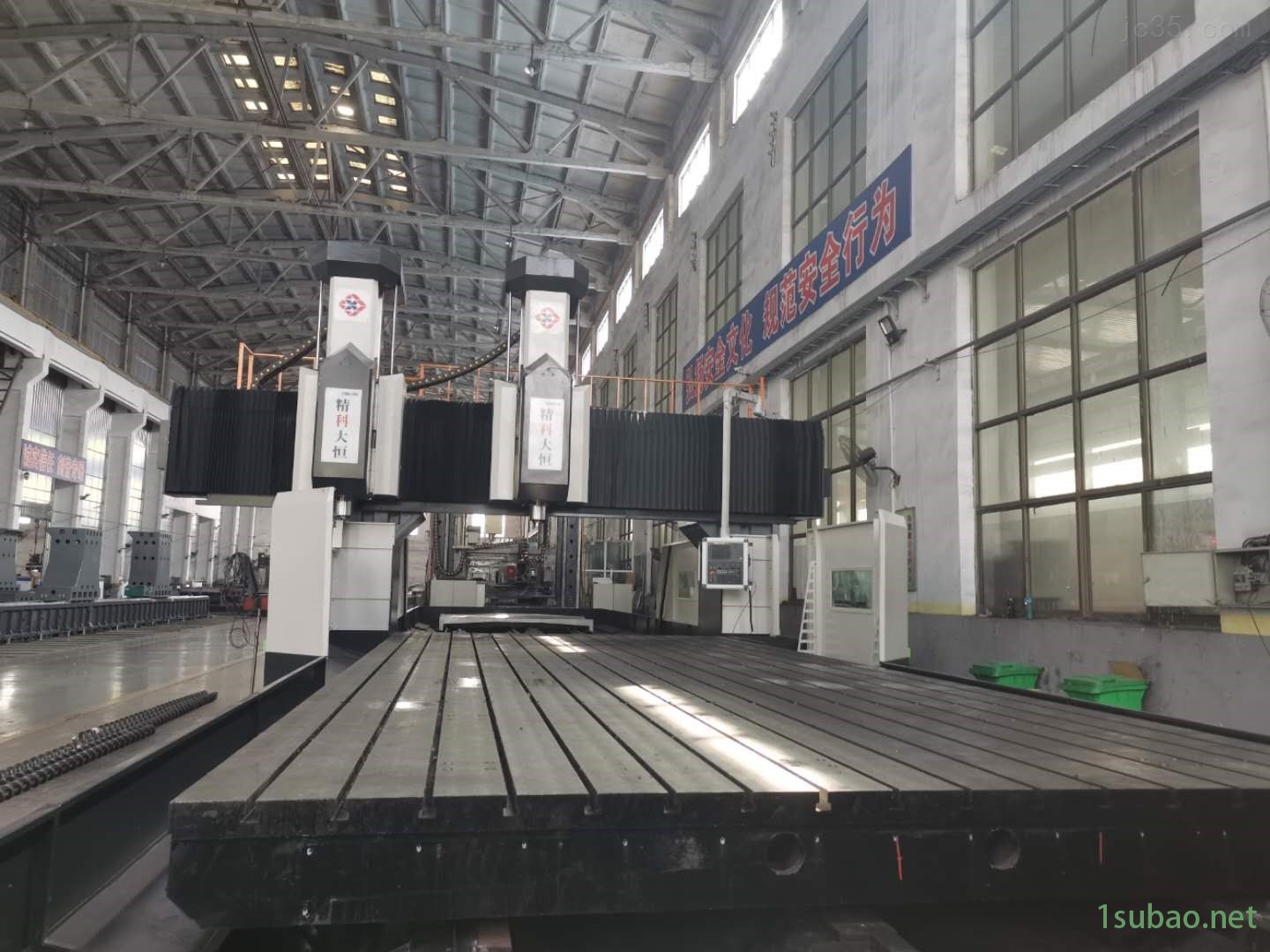 定梁动台双主轴数控龙门铣床图3