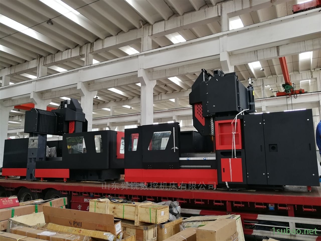定梁龙门式数控铣床小型龙门加工中心厂图2
