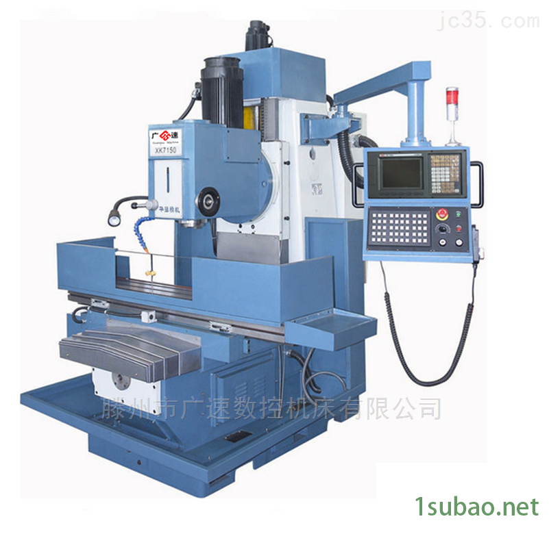 X7150A床身铣床主轴刚性大，调速方便、灵活图3