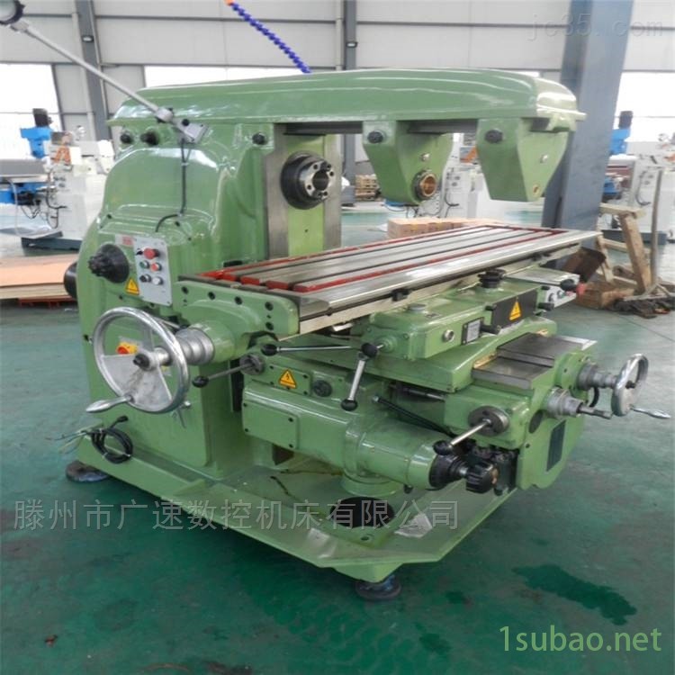 广速北一机型X6132升降台铣床广速质保三年图2