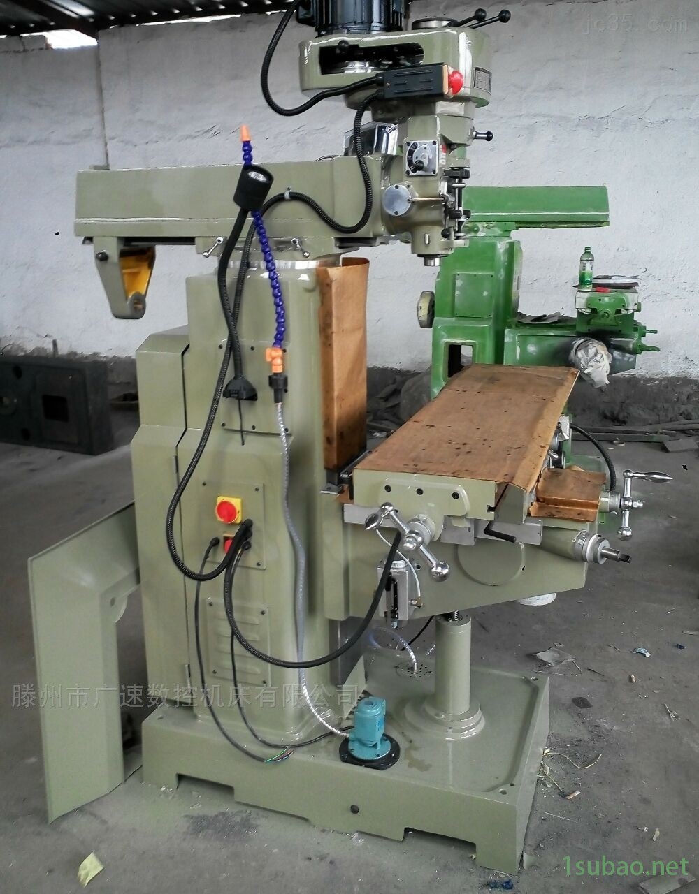 多功能钻铣床 zx6332炮塔铣图2