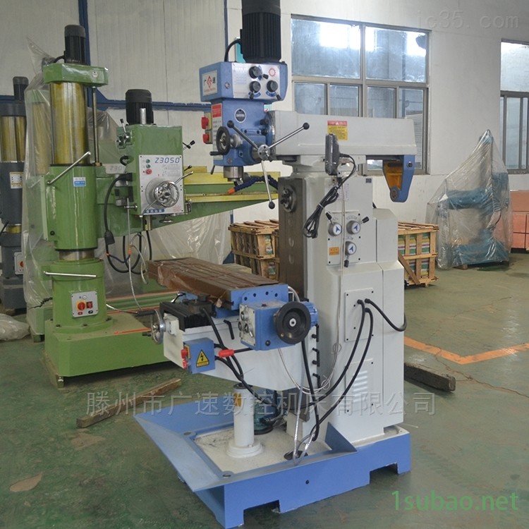 zx6350CW钻铣床为方形箱体可钻可铣可镗可磨图2