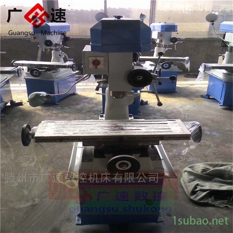 多种切削-小型zx40钻铣床价格-立柱回转图2