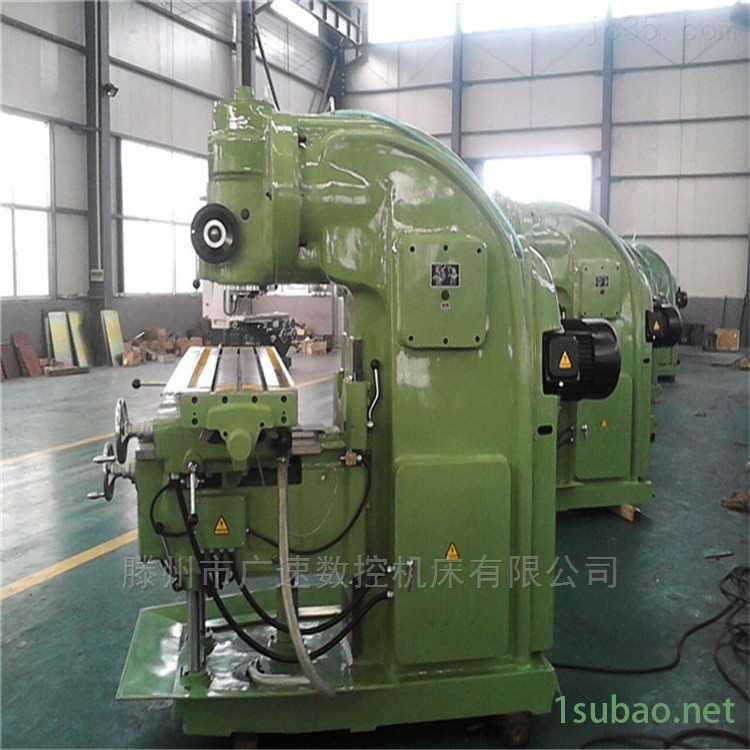 X5032立式升降铣床配合强制润滑，提高精度图2