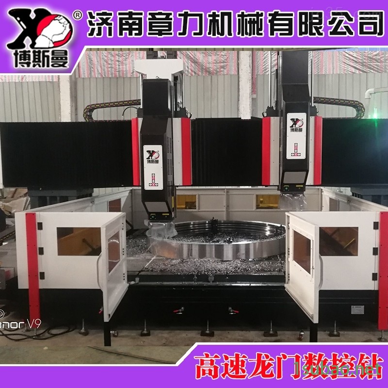 重型龙门高速数控钻铣床分体式图3
