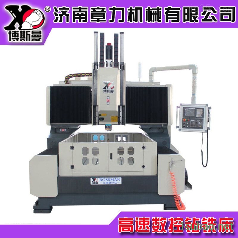 压铸模具风机配件钻铣用龙门移动高速钻铣床图2