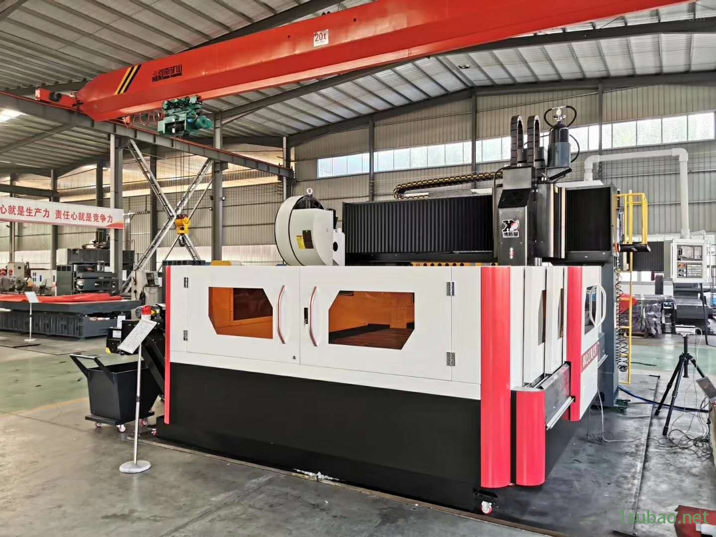 精密阀门钻孔加工用定梁式高速钻铣床图2