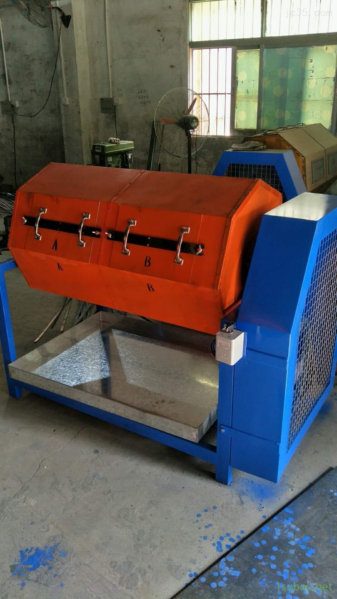 东莞单联滚桶研磨机-滚动机-滚桶抛光机图3