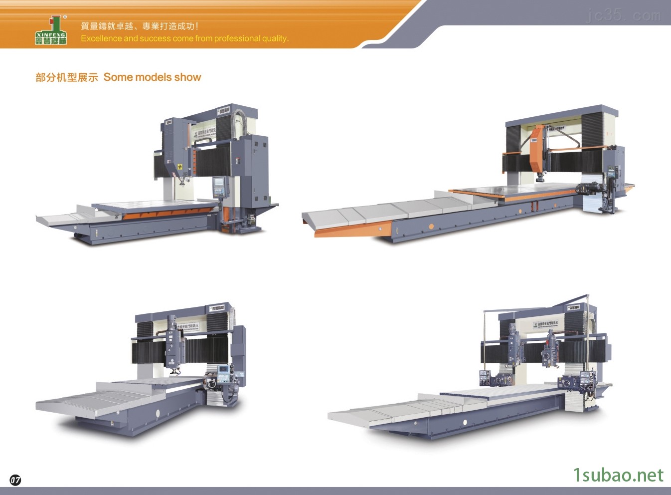 龙门磨铣刨復合加工机床图2