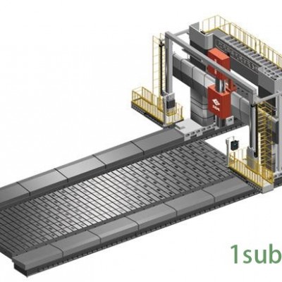 数控动梁龙门移动式镗铣床