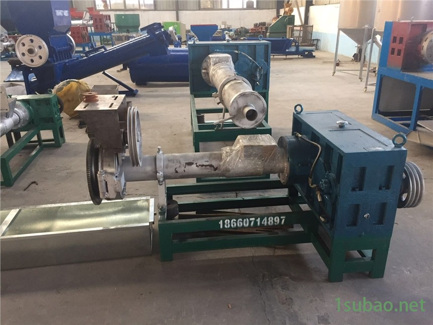 无纺布回收造粒   下脚料回收颗粒机