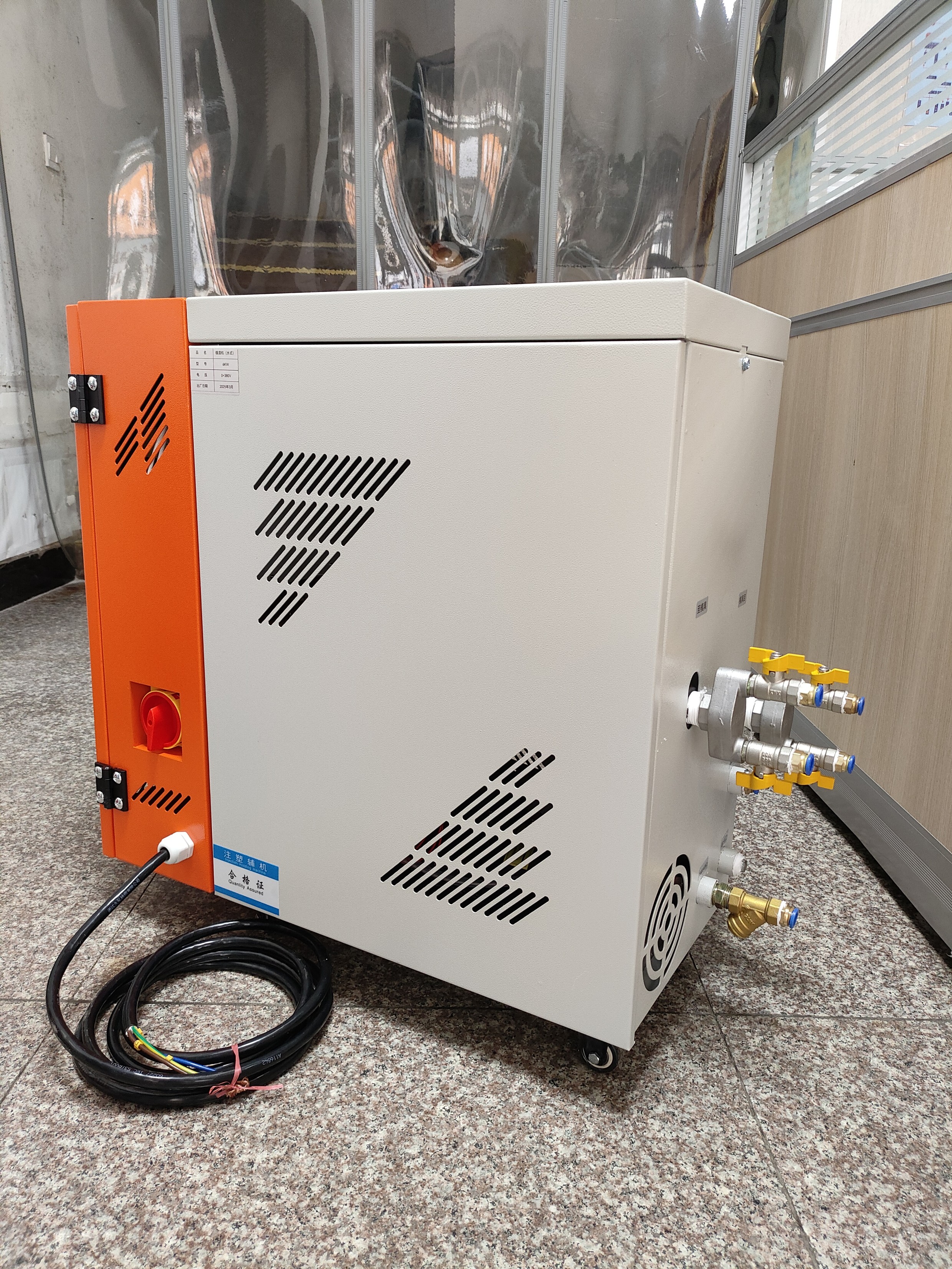厂家直供12KW油式模具控温机工业油循环注塑恒温机图3