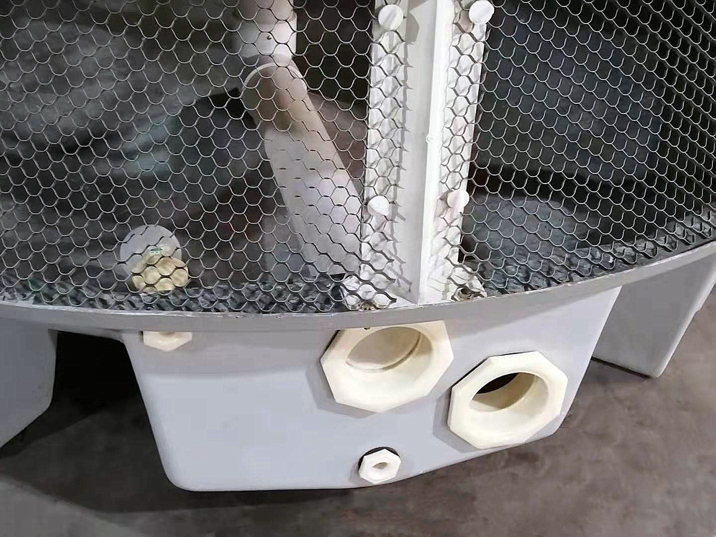 60T小型冷却塔逆流式圆形冷却塔玻璃钢模具塑机冷却设备图4