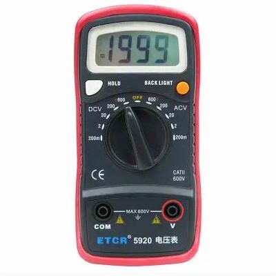 铱泰电子ETCR5920电压表数字毫伏表