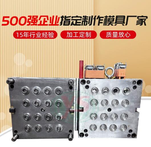 厂家供应30口盖模具热流道塑料模具注塑成型注塑模具加工