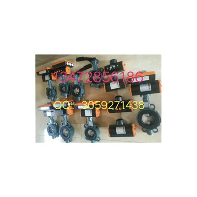 保证原装正品德国EBRO中线气动蝶阀Z011-A型