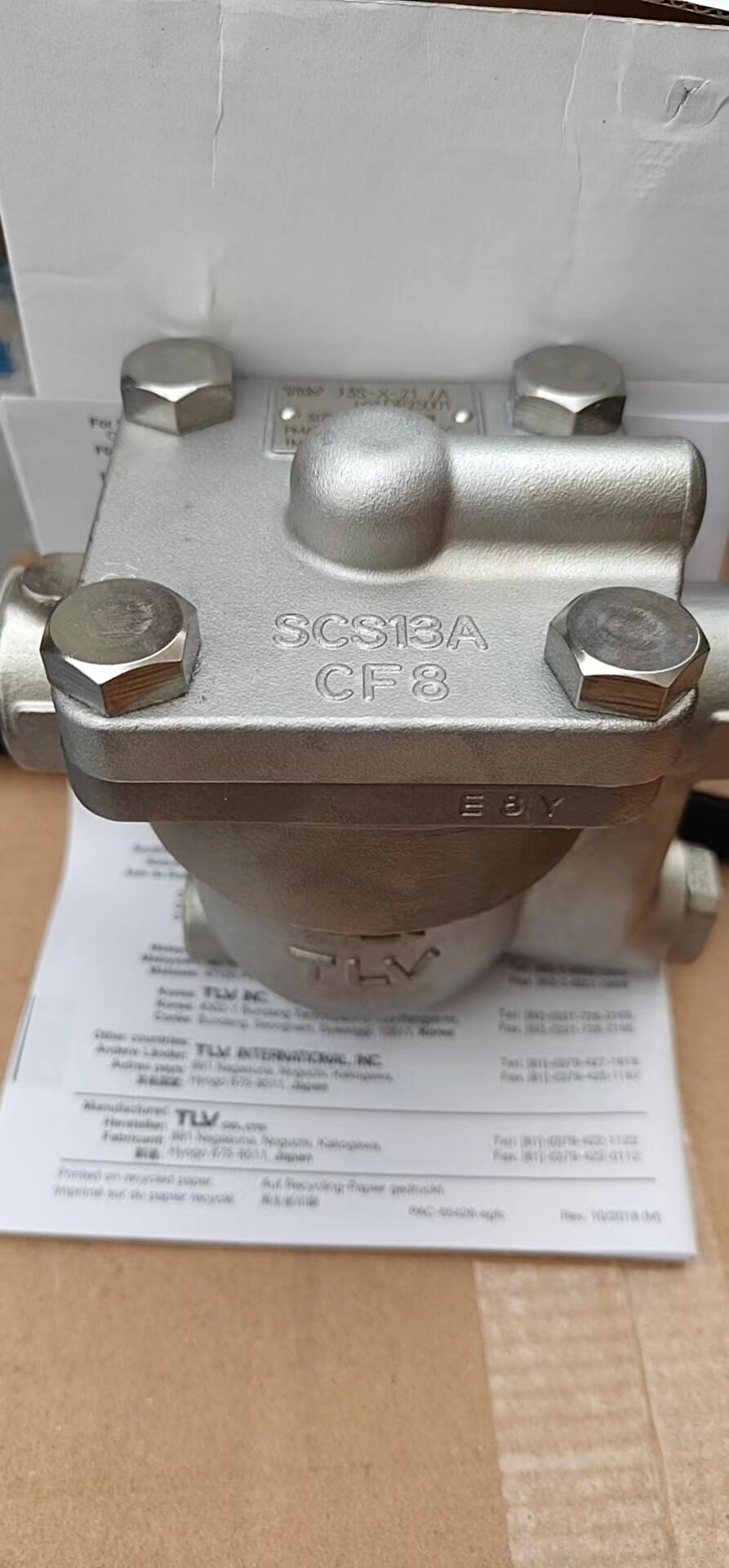 日本TLV不锈钢疏水阀J3X总代直供 上海