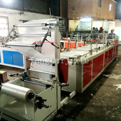 廠家生產自動換卷穿繩垃圾袋制袋機全電腦抽繩垃圾袋生產機器設備