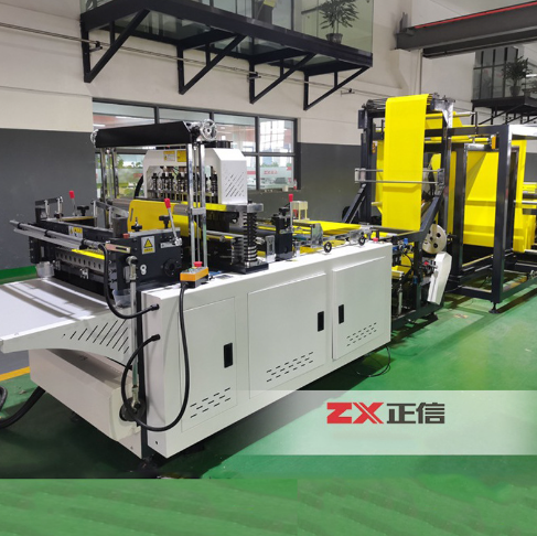 无纺布制袋机定制 平口购物袋生产设备无纺布抽绳袋制造机器厂家图1