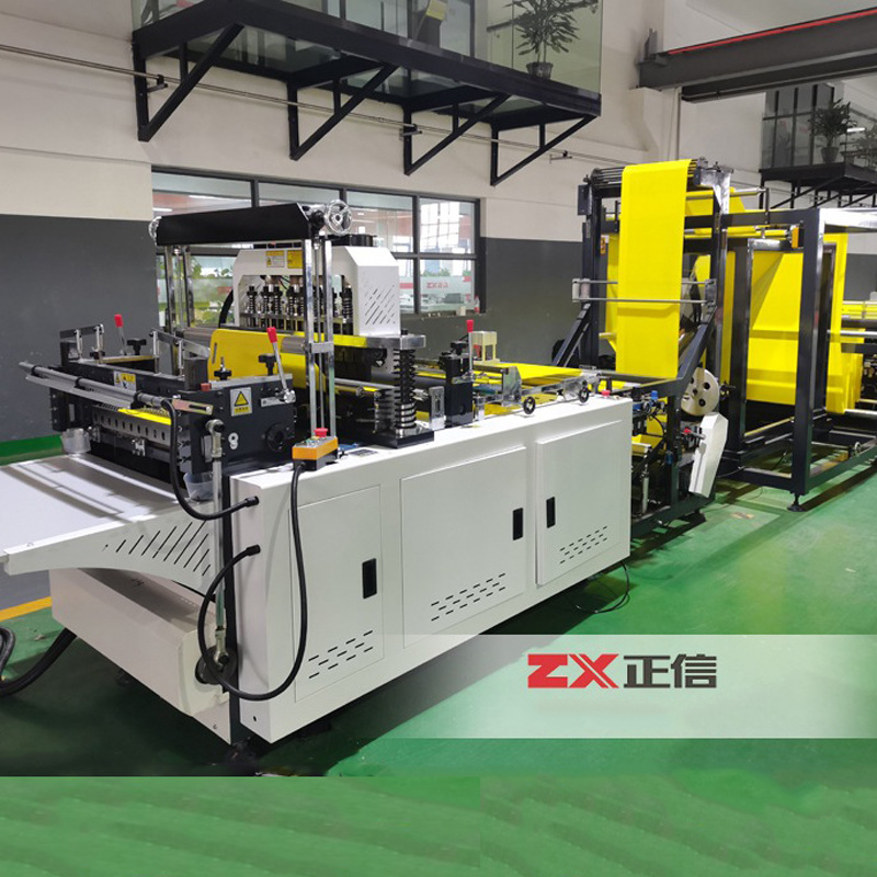 无纺布制袋机厂家 平口购物袋生产设备无纺布抽绳袋制造机器定制图1