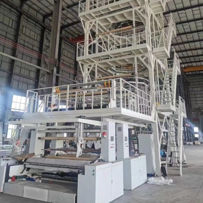 全自動高低壓高速吹膜機，ABC高速吹膜機，全自動收卷高速吹膜機