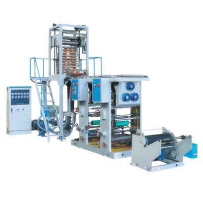 【國拓】吹膜印刷連體機 兩色凹版吹膜連體機組 吹膜機柔版連線一