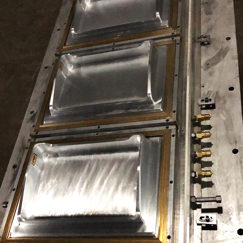吸塑模具 加工铝模 制做冰箱 冷柜 车载冰箱内胆吸塑模具发泡模具图3