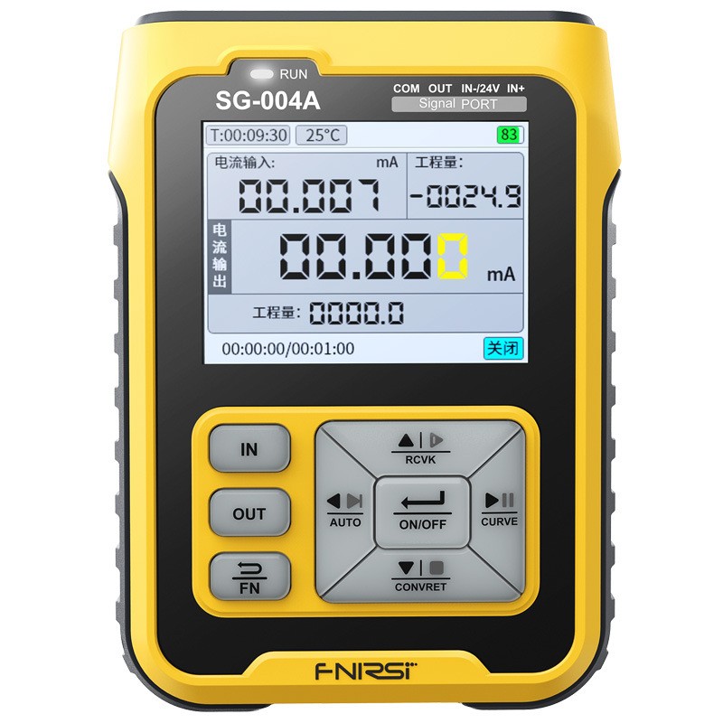 FNIRSI多功能信号发生器4-20ma模拟量电流压热电偶电阻过程校验仪