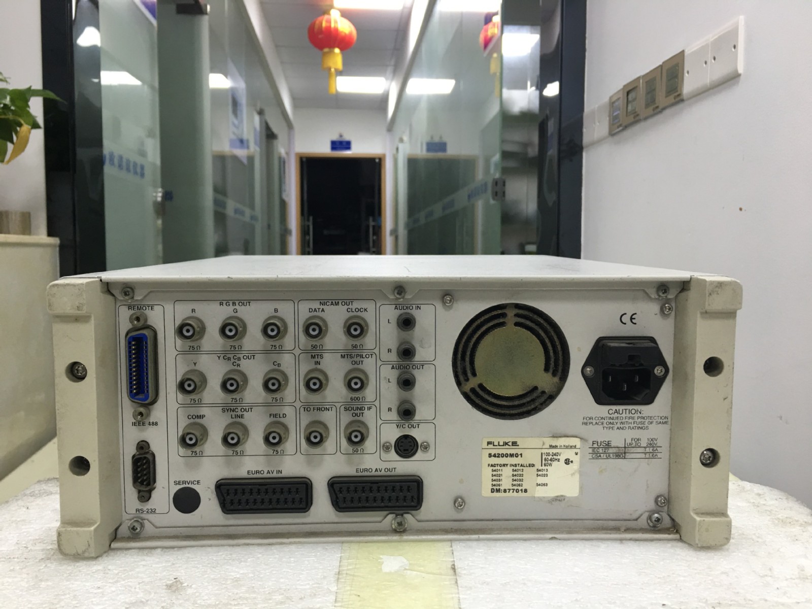 美国福禄克FLUKE 54200模拟电视信号发生器 电视信号源图4