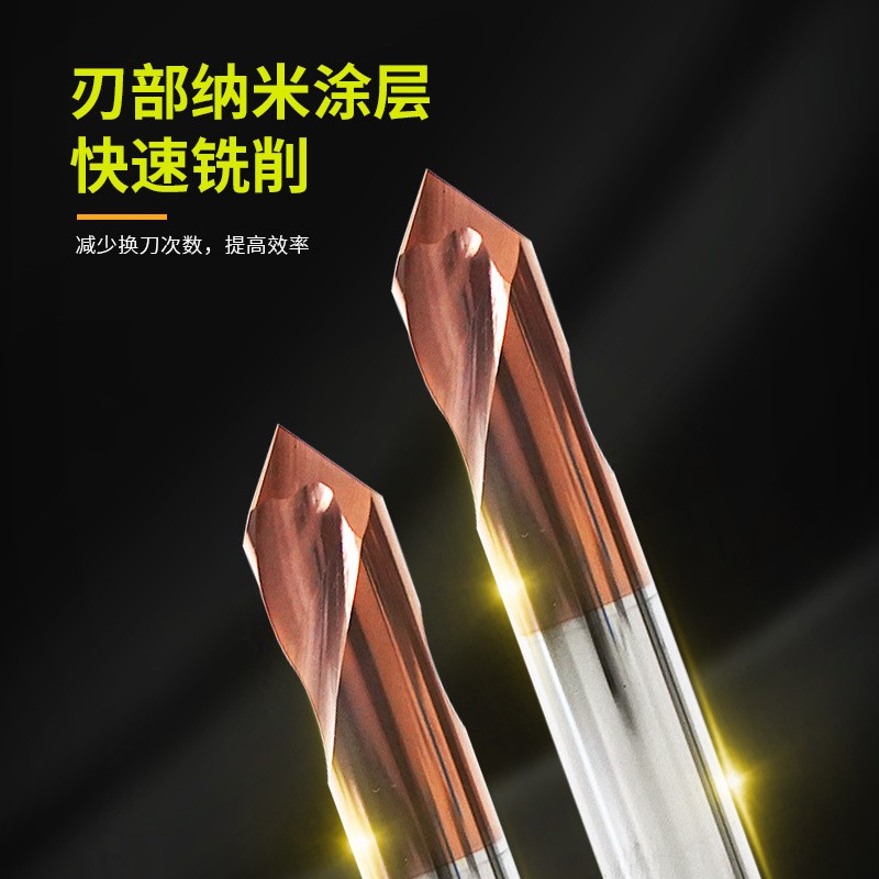 工厂现货55度2刃钢用定心钻 90°锋角高硬度合金涂层钨钢中心钻头图2