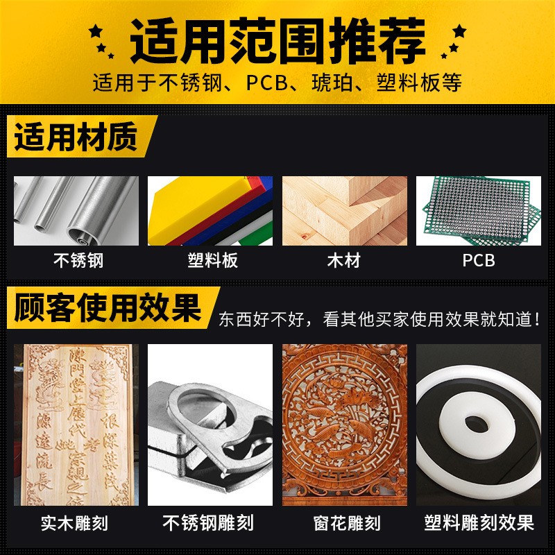 沪豪3.175玉米铣刀钨钢TiN涂层PCB铣刀电路板粗皮玉米电木铣刀图2