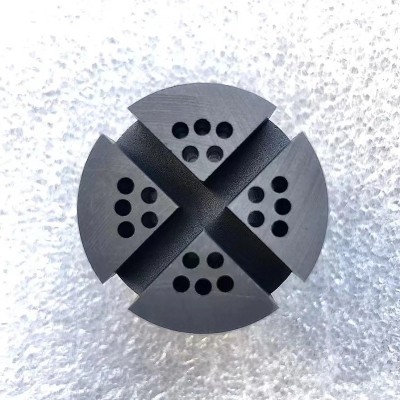 石墨雙槽輪高純度抗壓燒結石墨模具導電耐高溫高密度石墨制品廠家